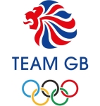 Team GB logo with lion's head and 5 Olympian rings